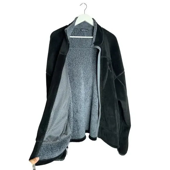 Patagonia R4 Polartec Men's ReTool Fleece Black Full Zip Sweater Jacket Size XXL - Picture 6 of 9